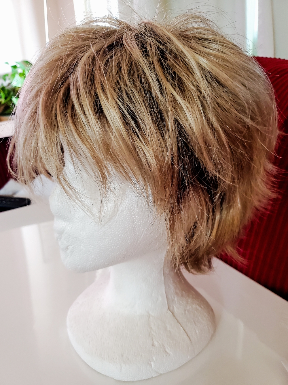 Rene of Paris Wig Coco  Shag Creamy Toffee-R Layered Synthetic New